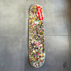 ま*き様 KAWS Chalk Logo Skateboard Deck Sup Supreme-KAWS-Chalk-Logo-