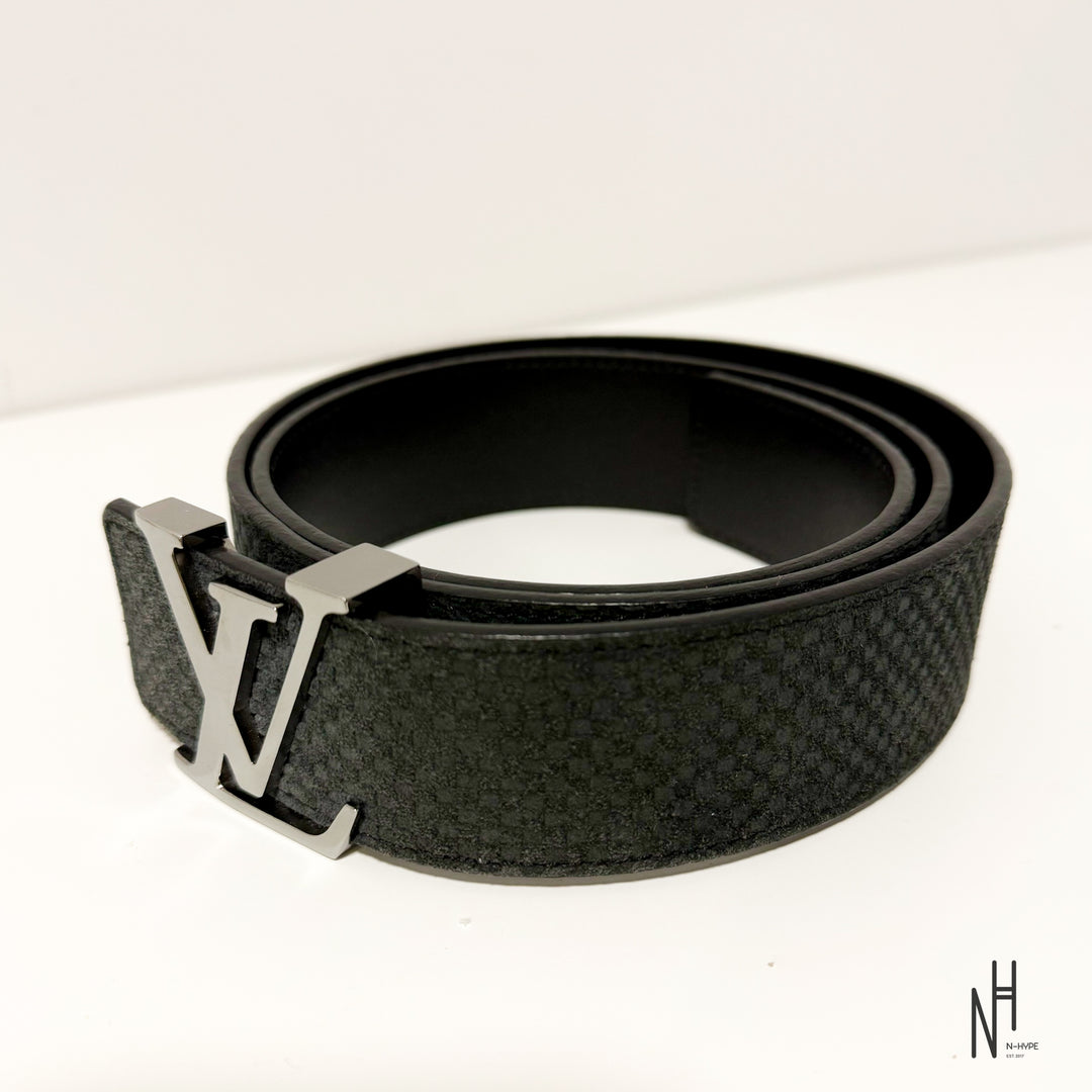 Louis Vuitton Initiales Suede Belt