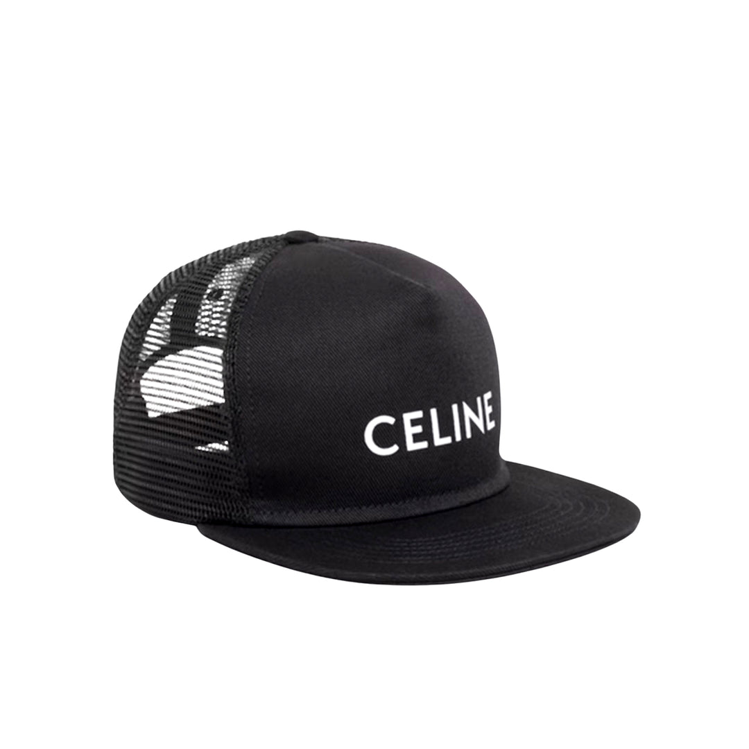 Celine Snapback Mesh Cap