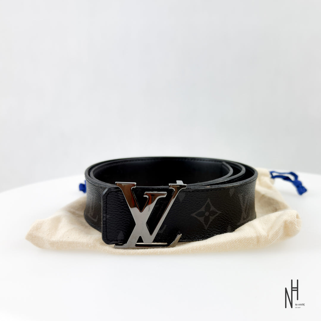 Louis Vuitton LV Initiales Reversible Belt Monogram Black