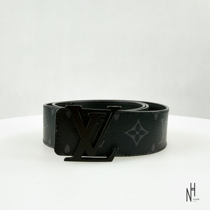 Louis Vuitton LV Initiales Reversible Belt Monogram Black