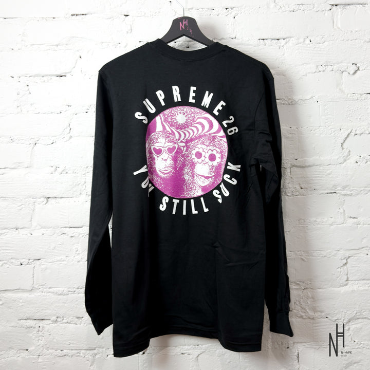 Supreme You Still S**k L/S Tee Black
