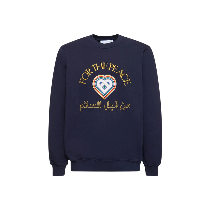 Casablanca For The Peace Organic Cotton Sweatshirt