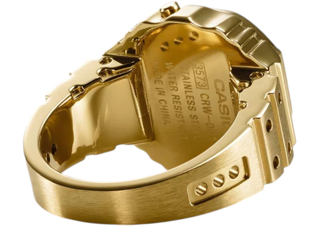 Casio Gold Ring Watch CRW-001G-9 - Złoty - N-Hype