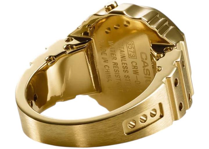 Casio Gold Ring Watch CRW-001G-9 - Złoty - N-Hype