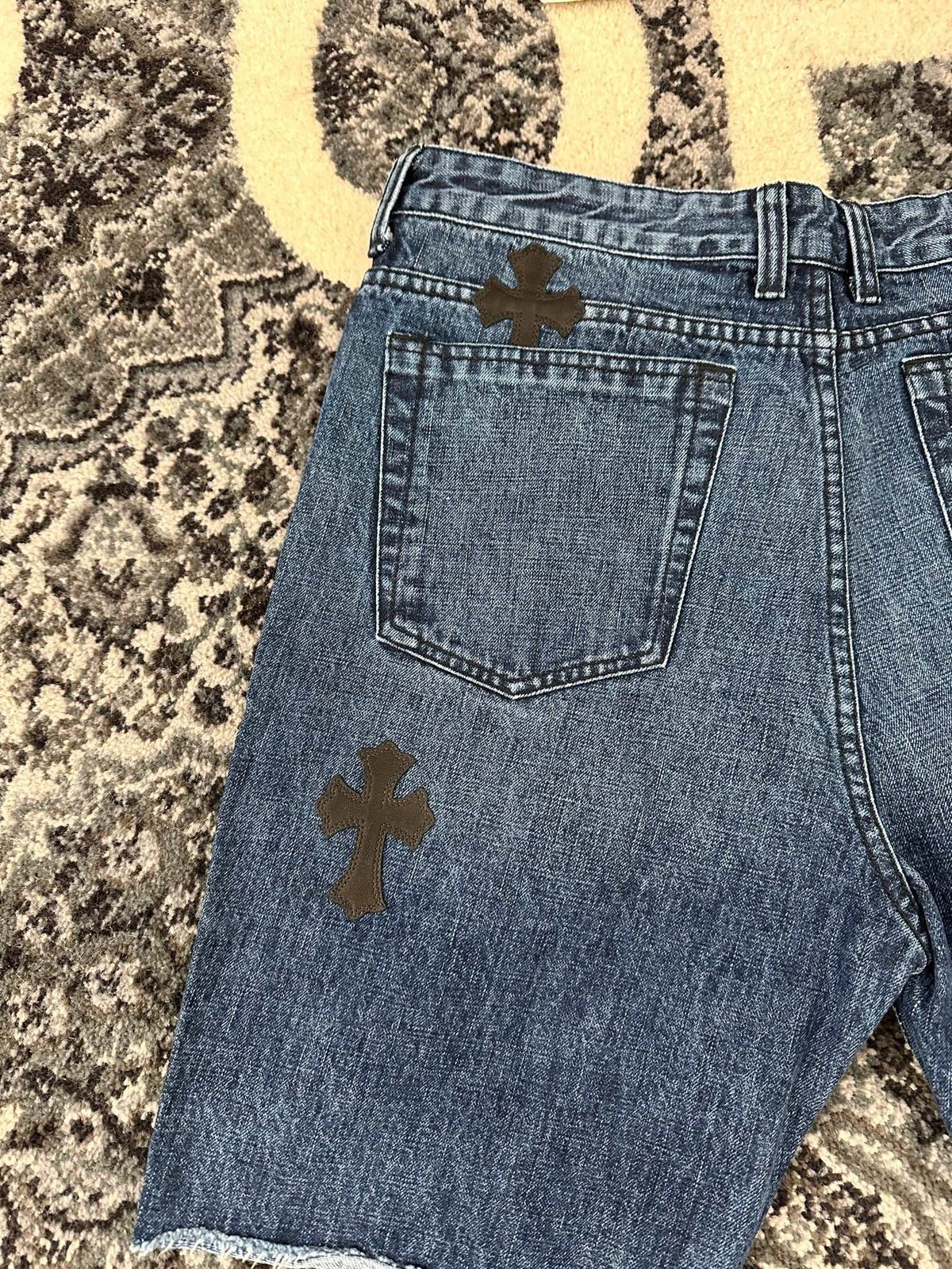 Chrome Hearts Denim Shorts