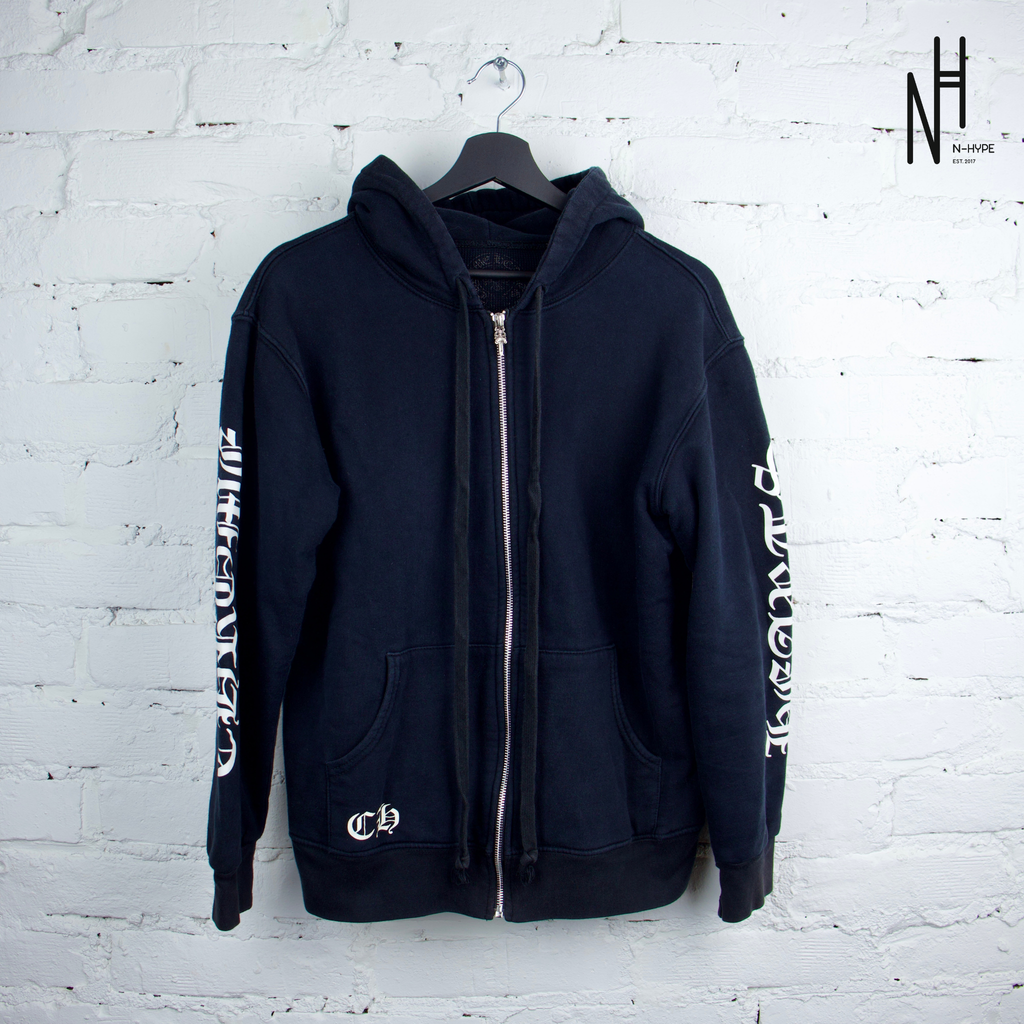 Chrome Hearts Fuck You Horseshoe Thermal Black Hoodie | N-Hype