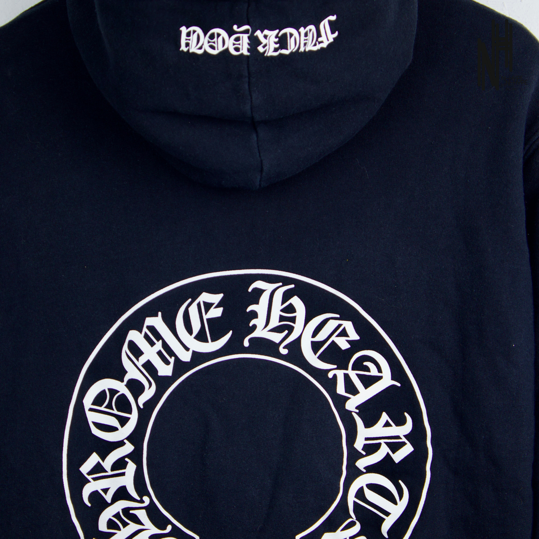Chrome Hearts Fuck You Horseshoe Thermal Black Hoodie | N-Hype