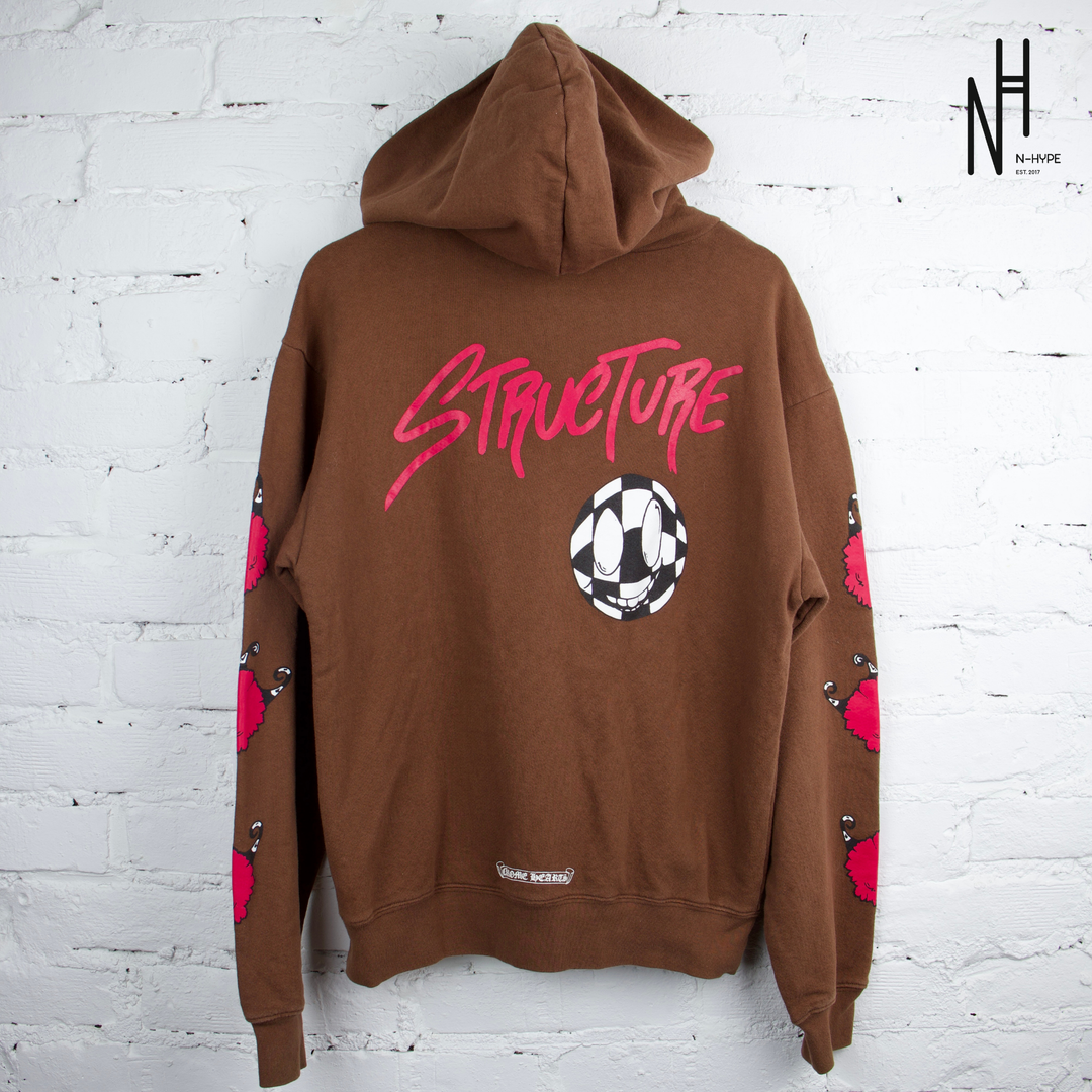 Chrome Hearts Matty Boy Brown Structure Hoodie – N-Hype Chrome Hearts Matty Boy Brown Structure Hoodie – N-Hype