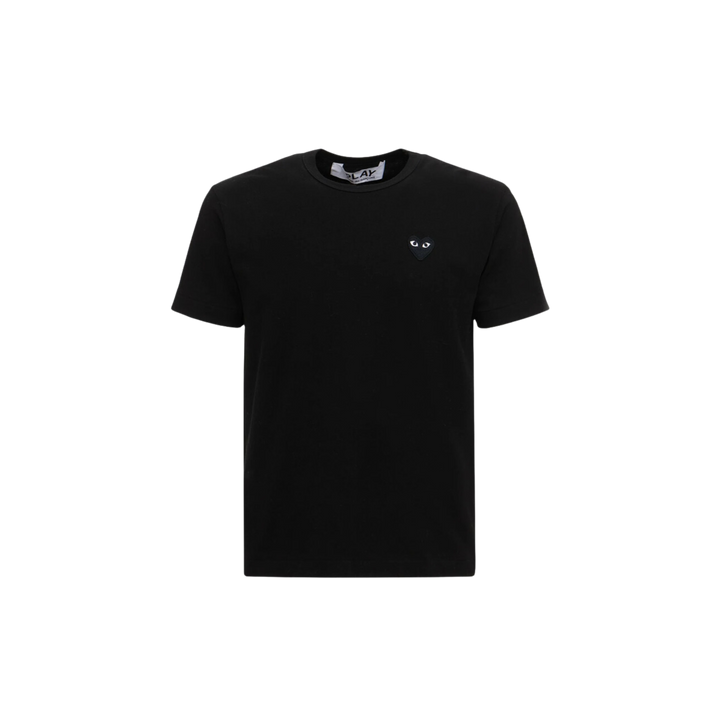 Comme des Garçons Play Black Heart Patch Cotton Black T-shirt