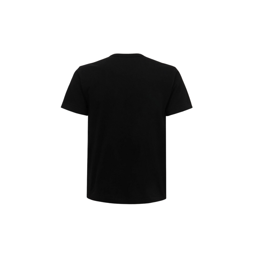 Comme des Garçons Play Black Heart Patch Cotton Black T-shirt