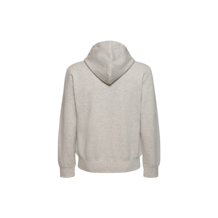 Comme des Garçons Play Cotton Zipped Grey Sweatshirt