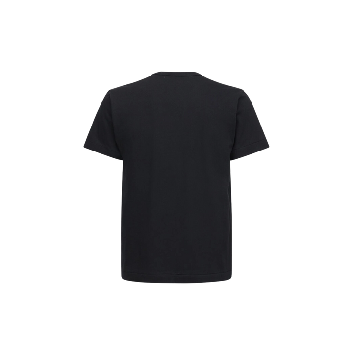 Comme des Garçons Play Heart Patch Cotton Black Jersey T-shirt