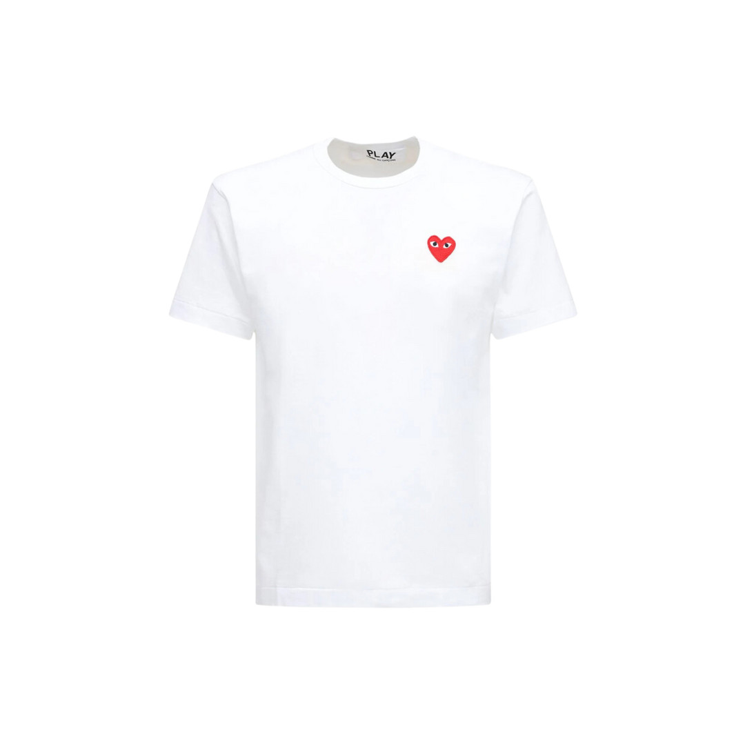 Comme des garcons play heart-print cotton-jersey t-shirt hot sale