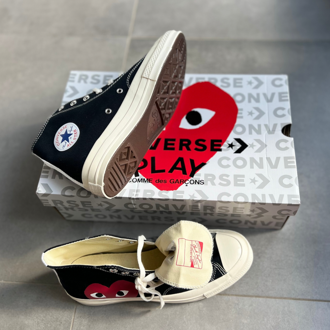 Cdg play converse chuck taylor shop