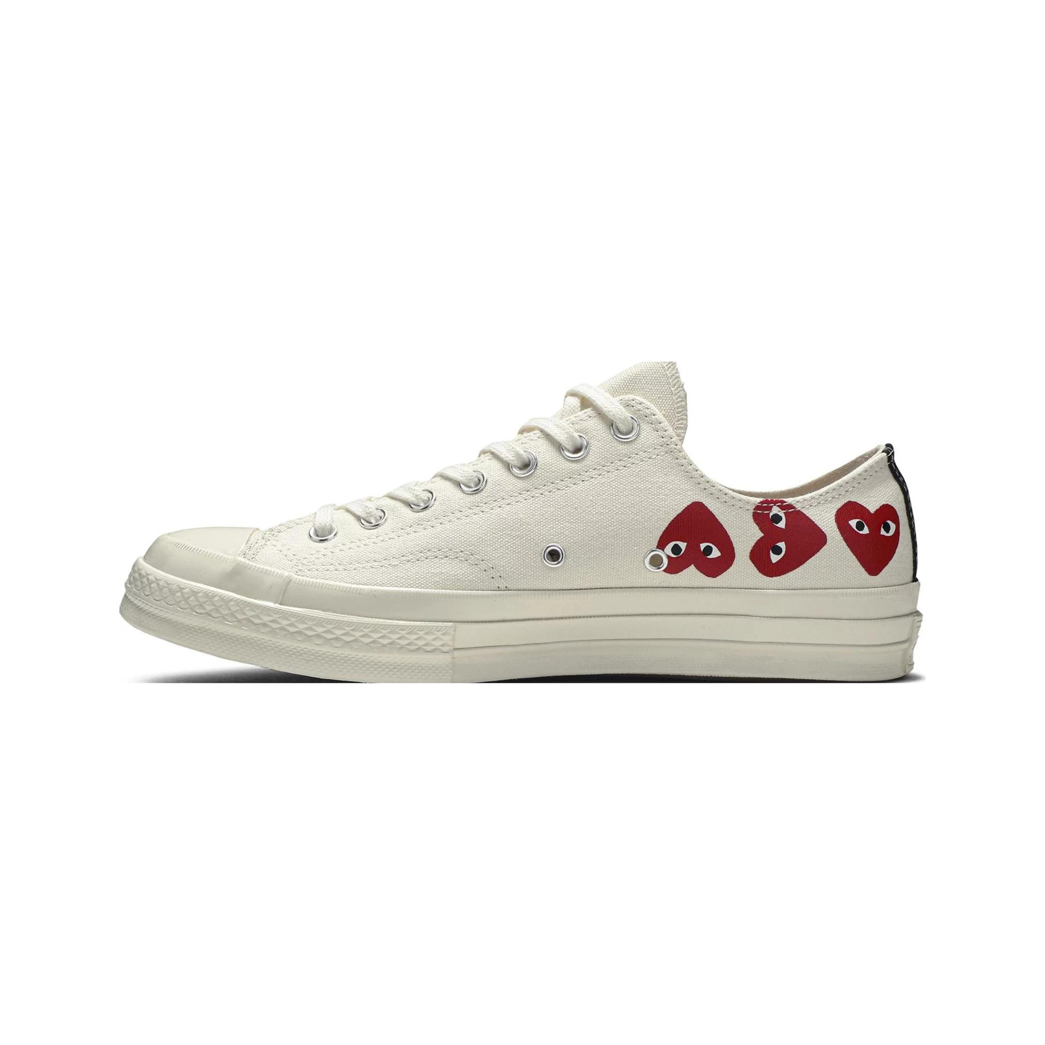 Converse Chuck Taylor All Star 70 Ox Comme des Garcons PLAY Multi-Heart Schwarz