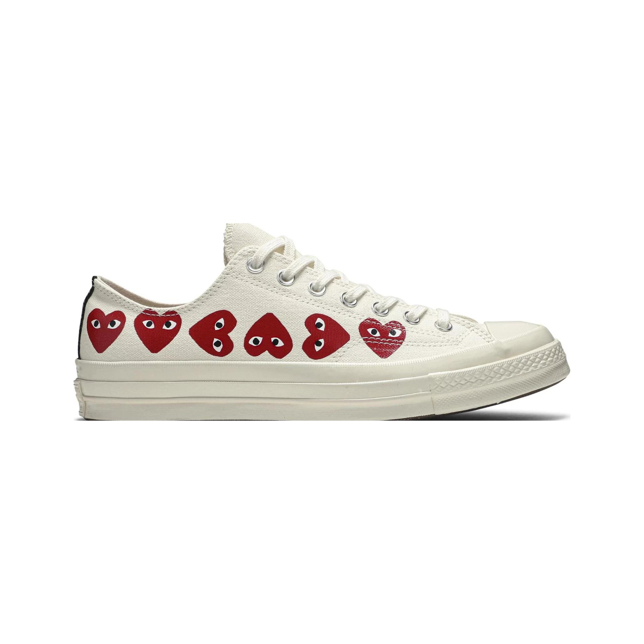 Converse Chuck Taylor All Star 70 Ox Comme des Garcons PLAY Multi-Heart Black