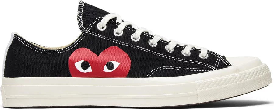 Converse Chuck Taylor All Star 70 Ox Comme des Garcons PLAY Black bok zewnetrzny Lodz Polska