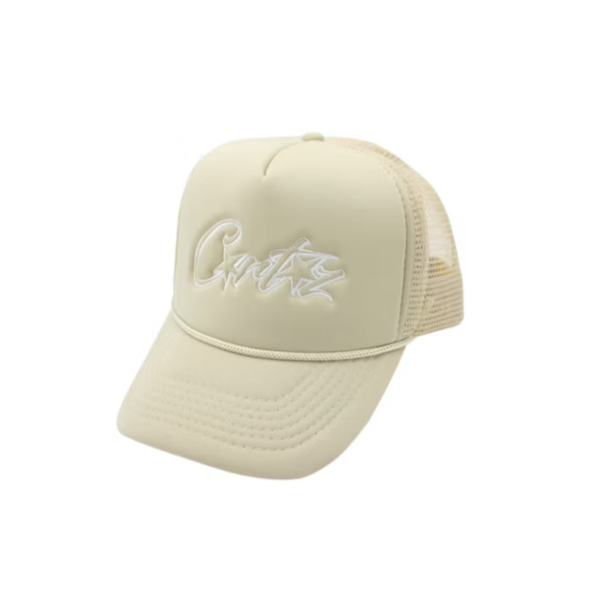 Corteiz Allstarz Trucker Hat Cream