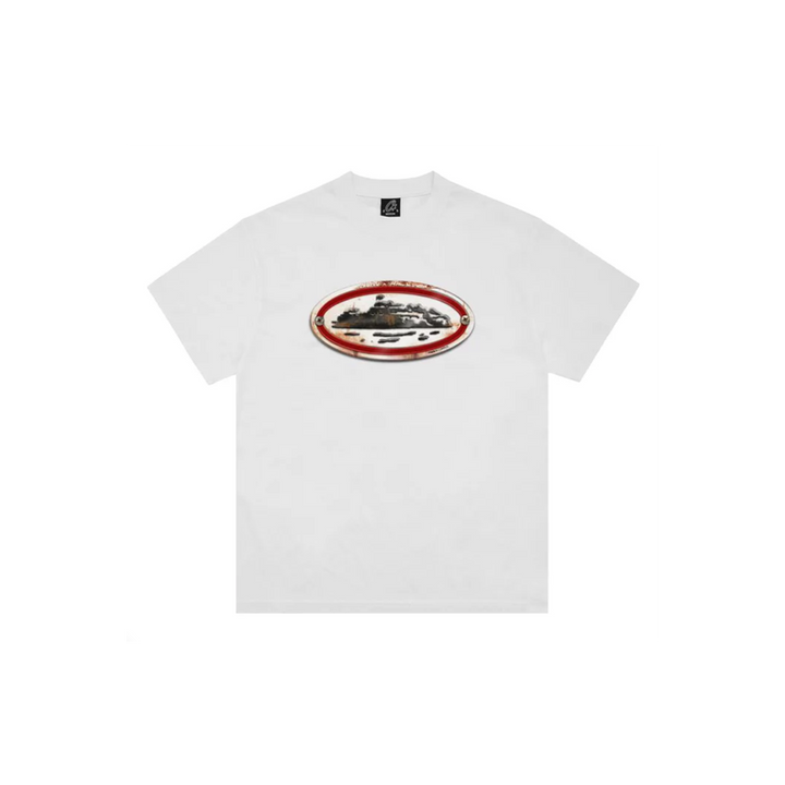 Corteiz Rusty Alcatraz Tee White