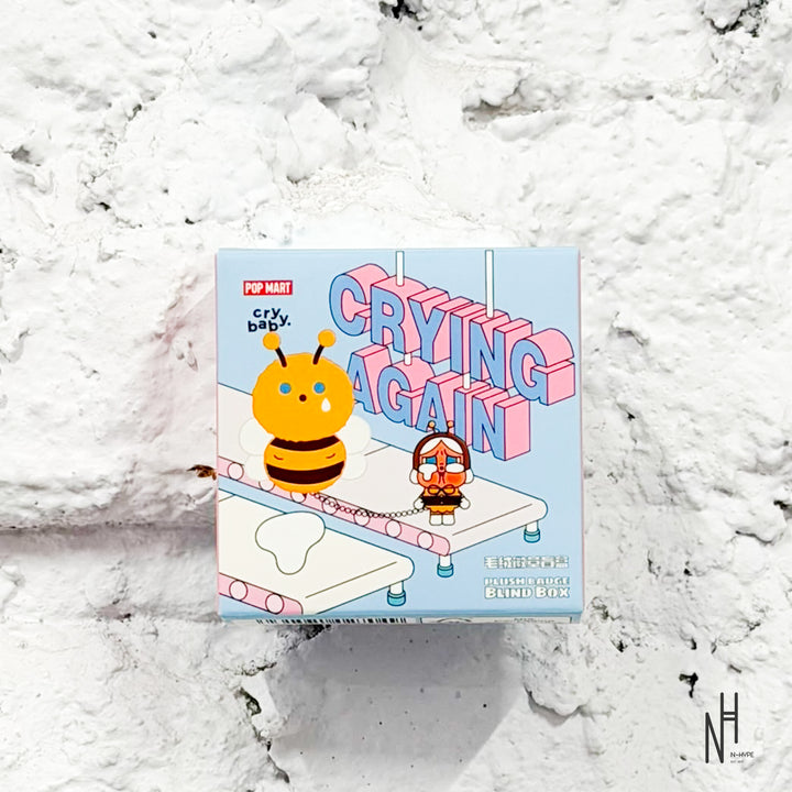 Pop Mart CryBaby Crying Again Series Vinyl Face Plush Single Blind Box
