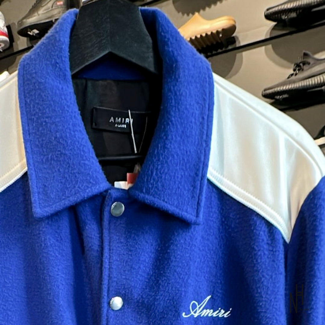 Amiri Varsity Jacket / Blue