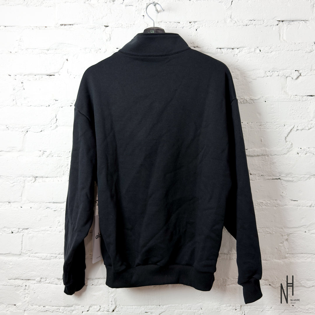 Alo Yoga Accolade 1/4 Zip Pullover Black