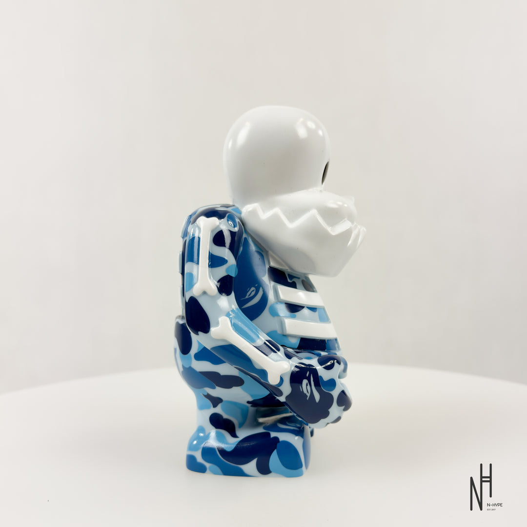 BAPE Bounty Hunter Skull-Kun Special Figure Blue