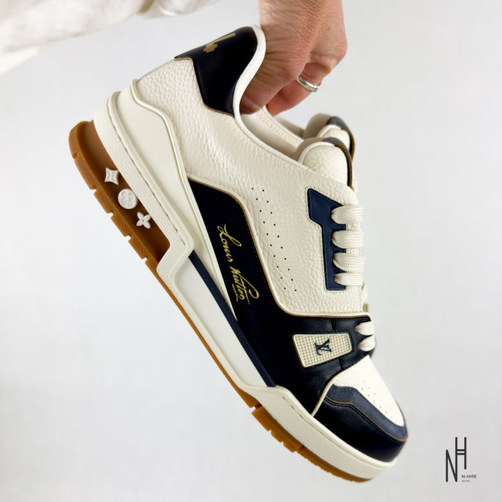 Louise Vuitton #54 Trainer White Navy