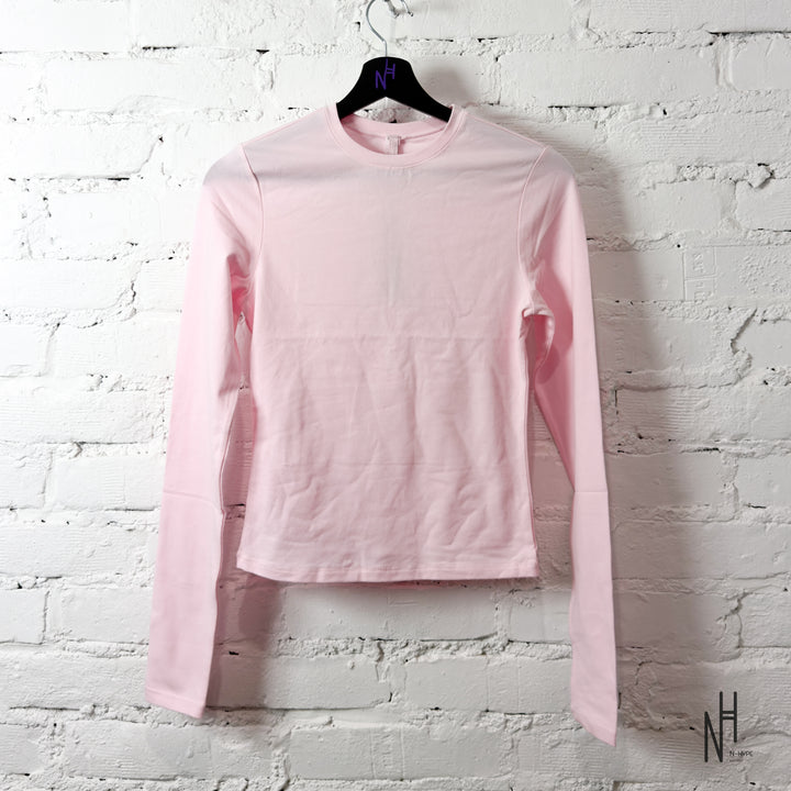 SKIMS Cotton Jersey Longsleeve Cherry Blossom