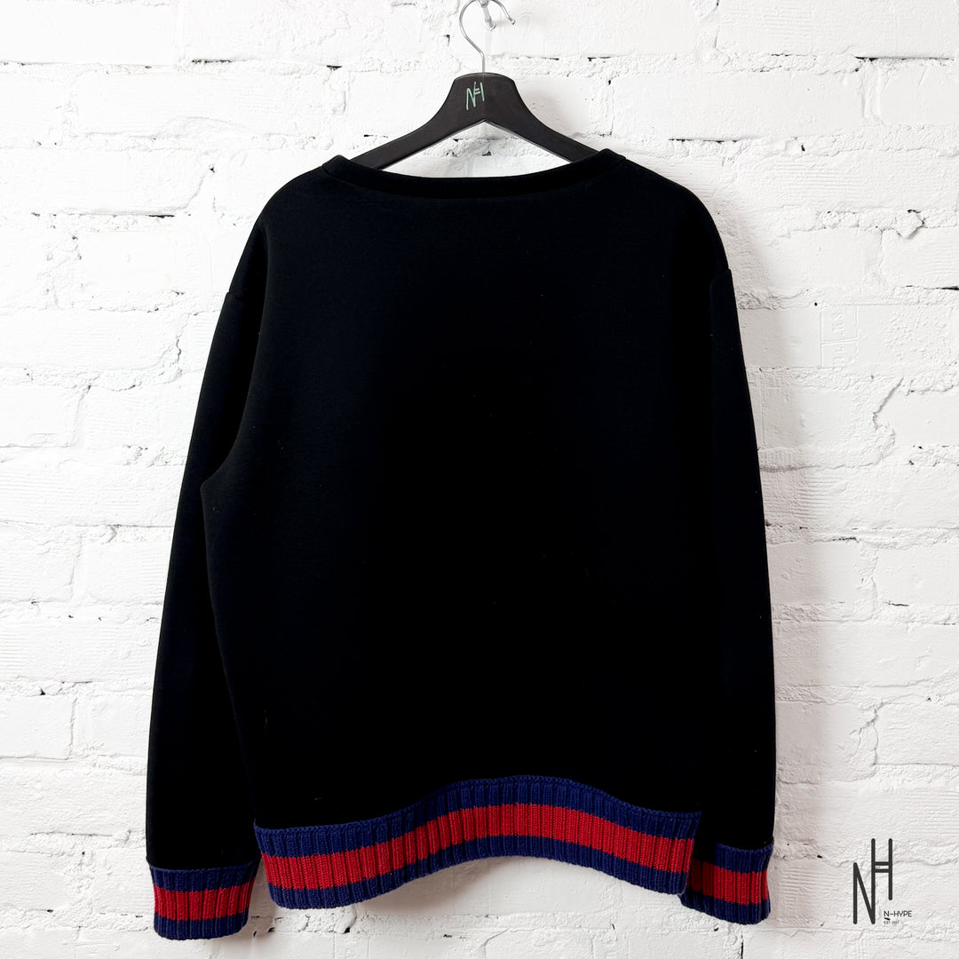 Gucci Life Is Crewneck Black