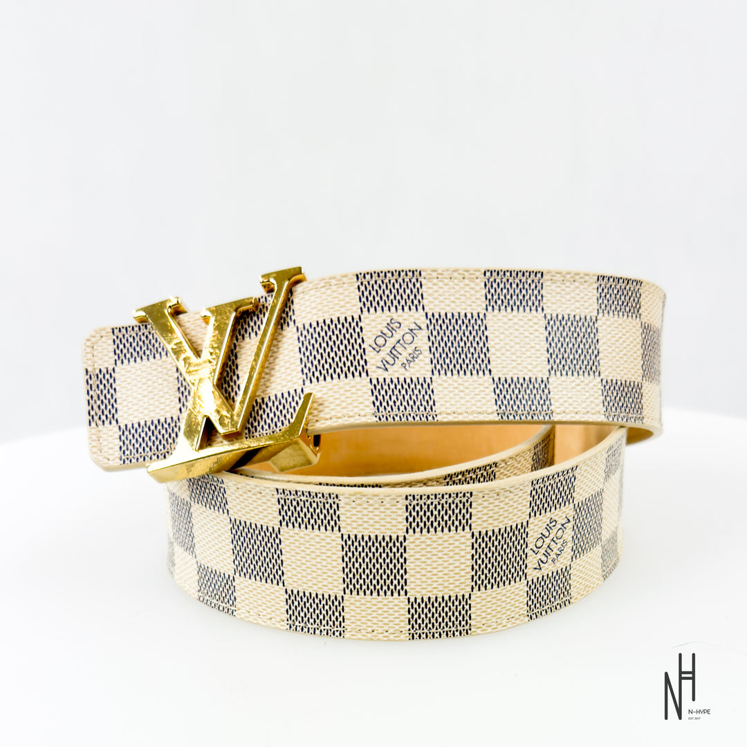 Louis Vuitton LV Damier Azur Belt