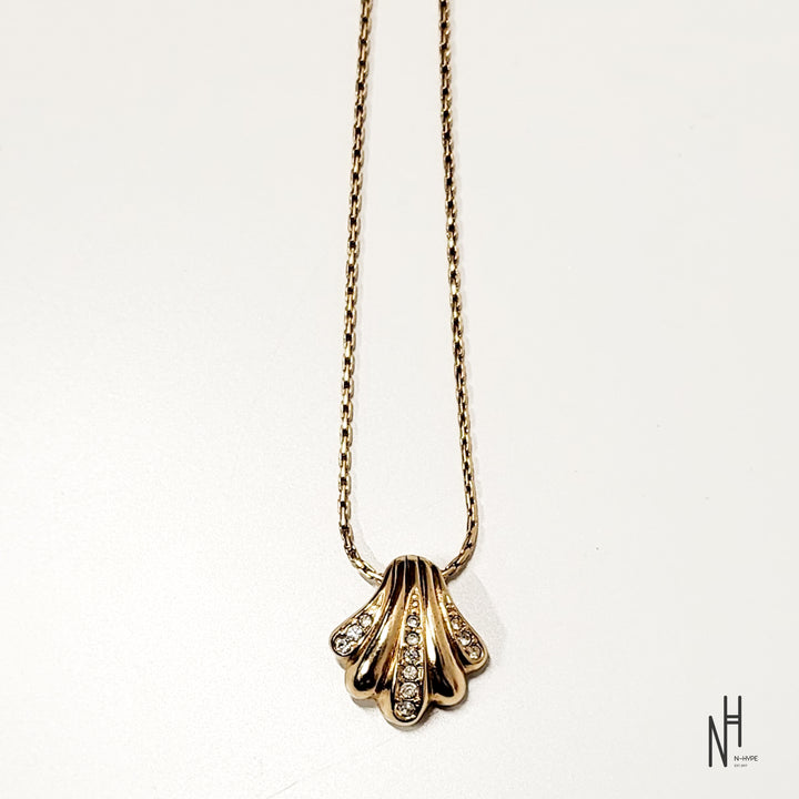 Christian Dior Vintage Shell Necklace