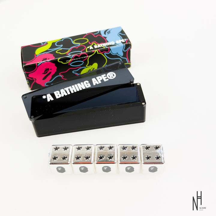 Bape x ComplexCon Silver Dices