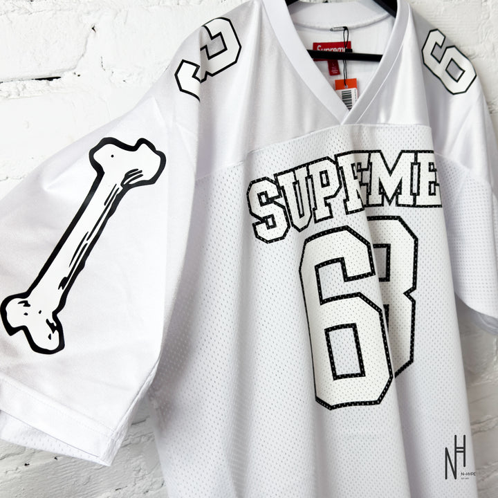 Supreme Bones Football Jersey White
