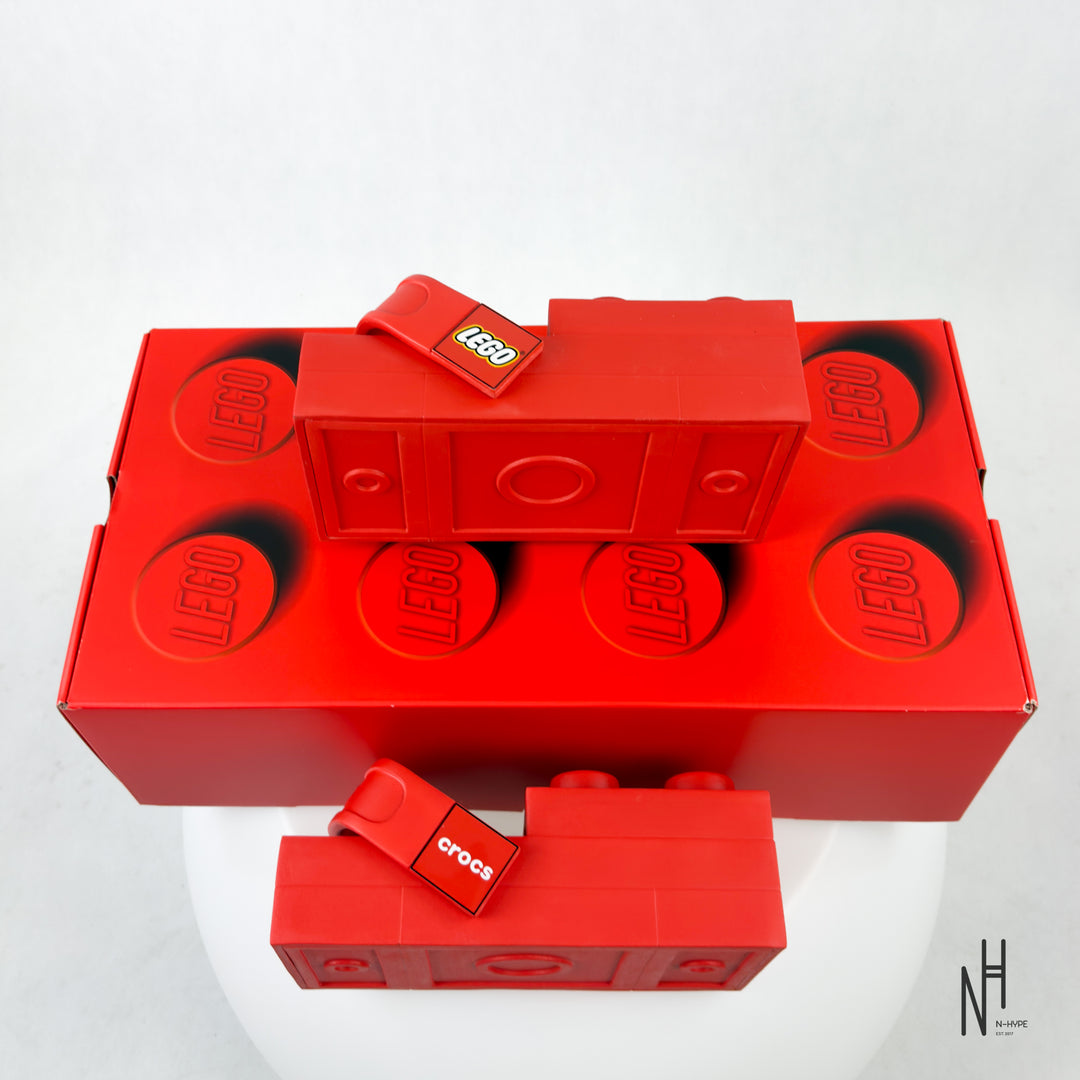 Crocs Brick Clog LEGO Red