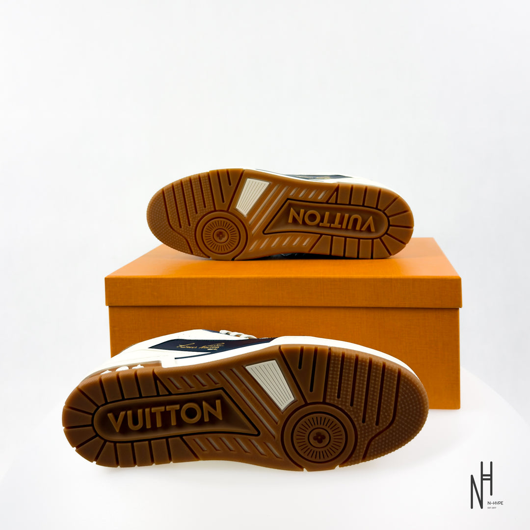 Louise Vuitton #54 Trainer White Navy