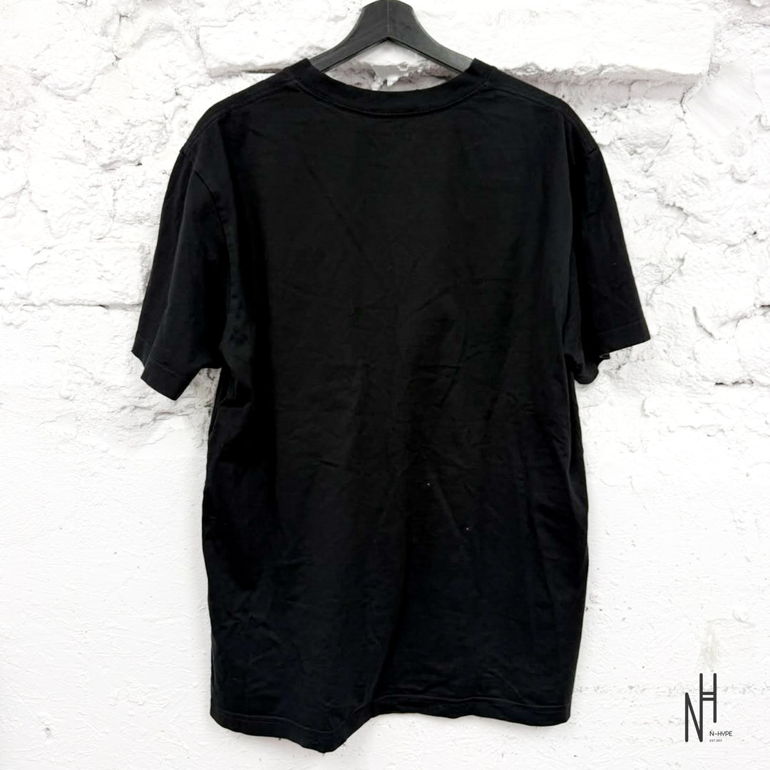 Prada Logo Printed Short - Sleveed T-Shirt Black
