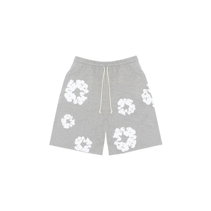 Denim Tears The Cotton Wreath Shorts Grey