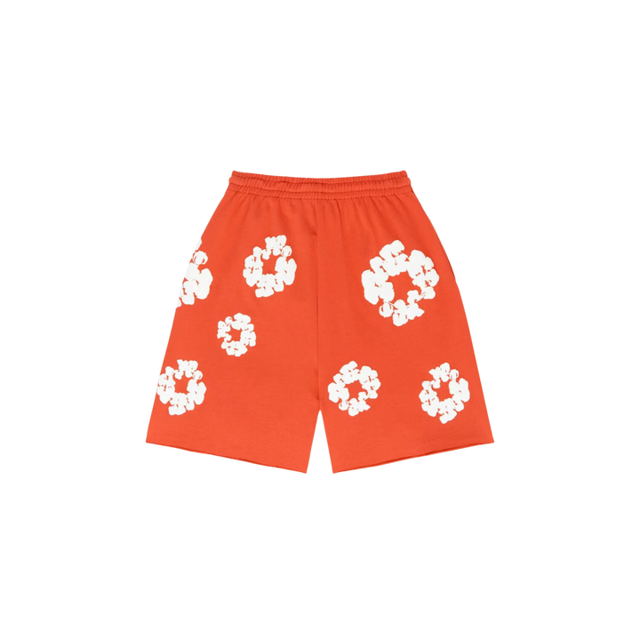 Denim Tears The Cotton Wreath Shorts Orange