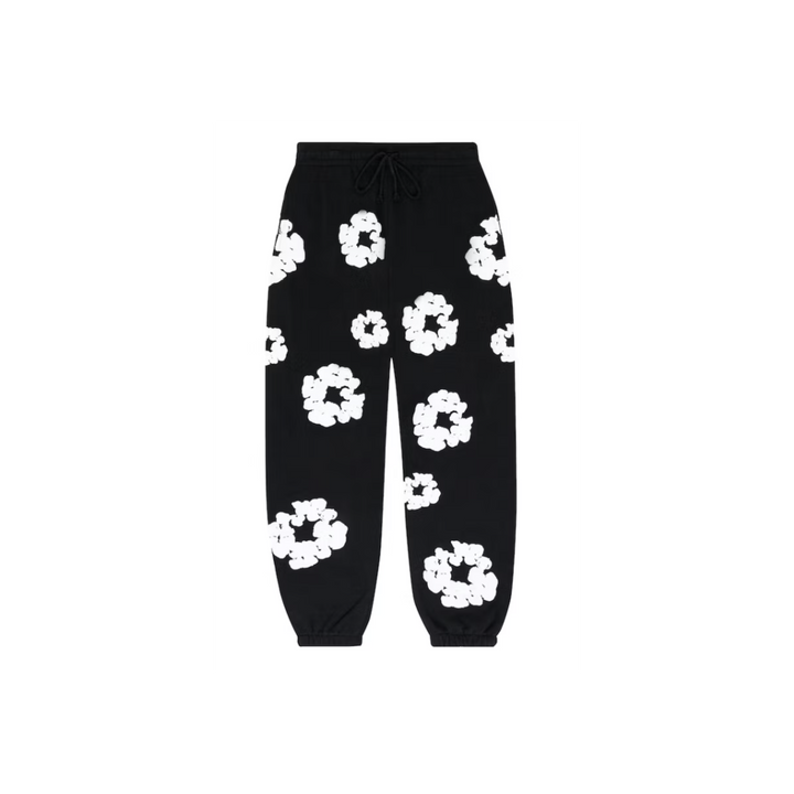 Denim Tears The Cotton Wreath Sweatpants Black