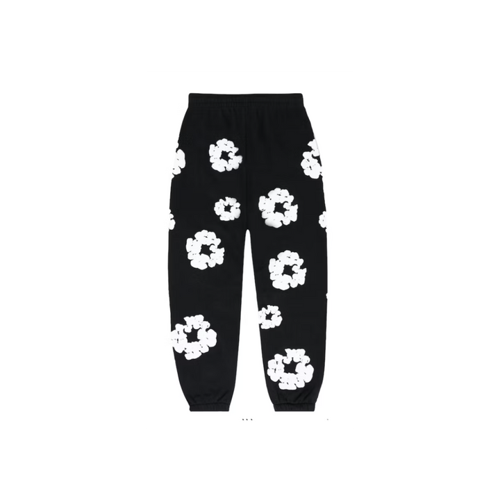 Denim Tears The Cotton Wreath Sweatpants Black