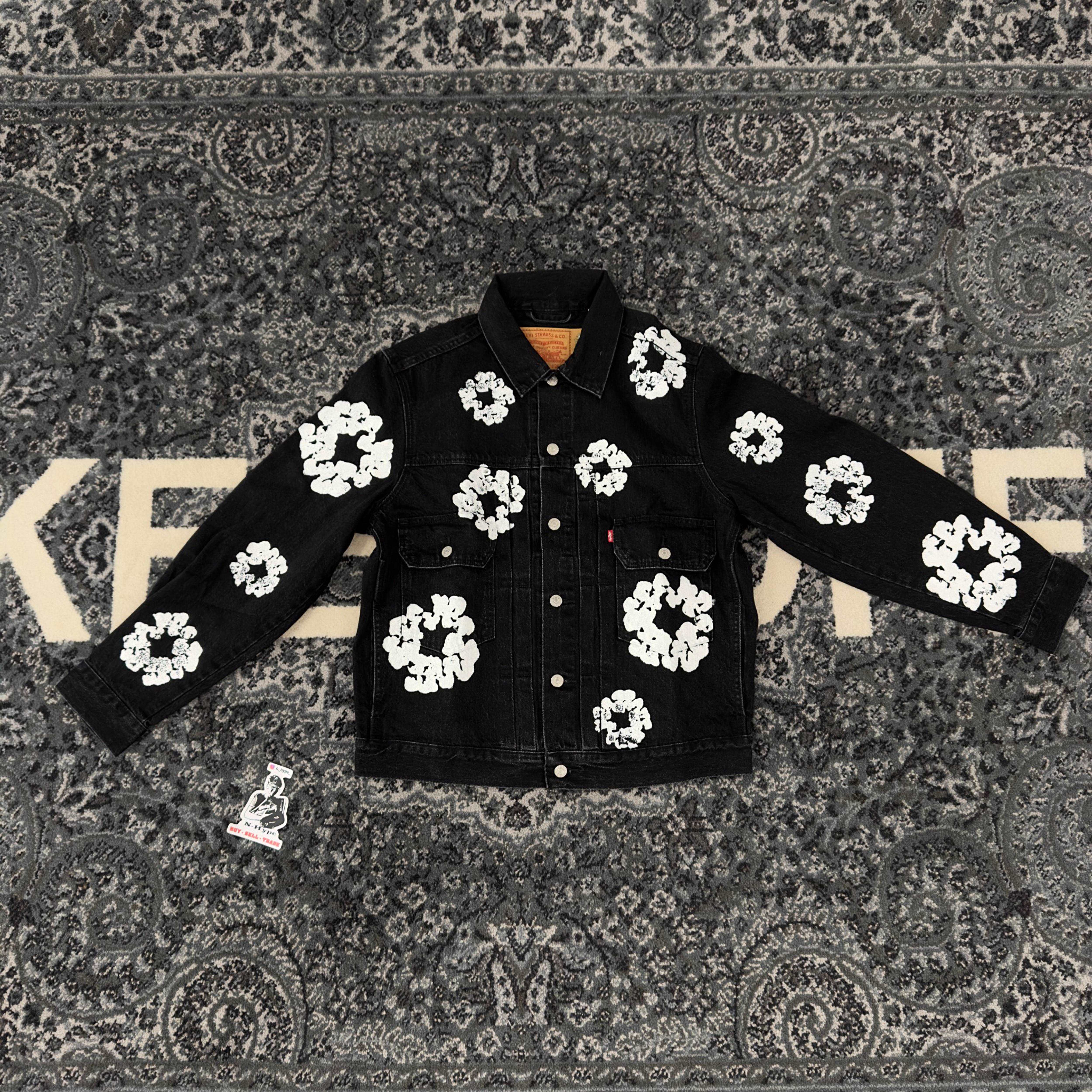 Denim Tears x Levi's Jacket Black – N-Hype