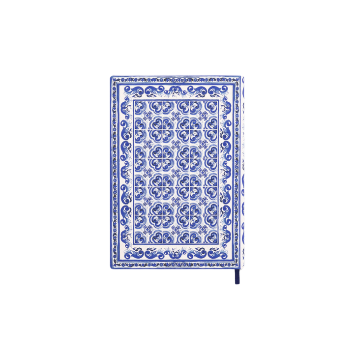 Dolce & Gabbana Medium Ruled Notebook Textile Cover