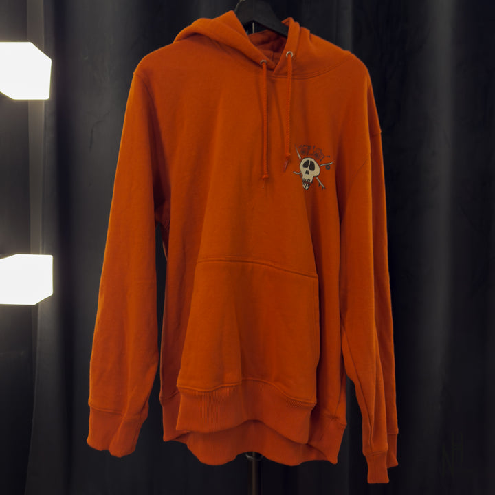 Stussy Surf Skate Skull Hoodie Brick