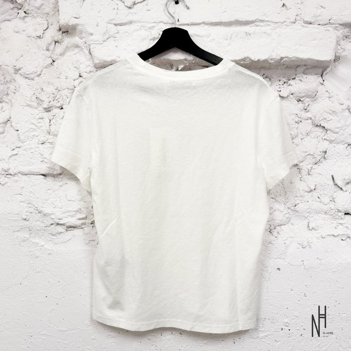 Acne Studios Sprayed 1996 Logo T-Shirt White