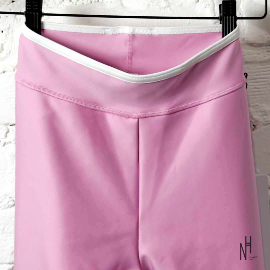 Alo Yoga Airlift High Waist Charger 7/8 Legging Candy Heart Pink White