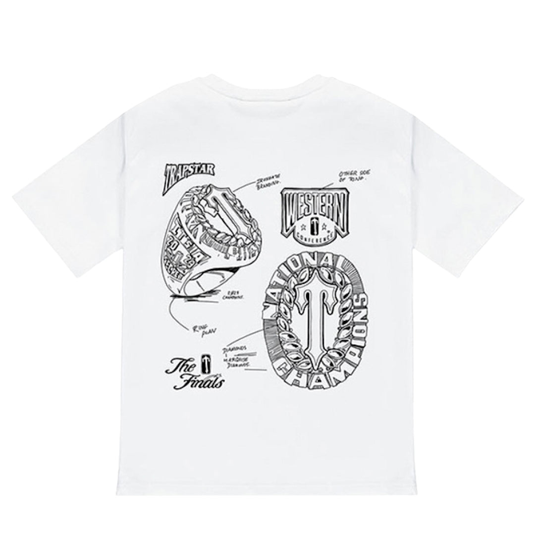 Trapstar Game Time Tee White