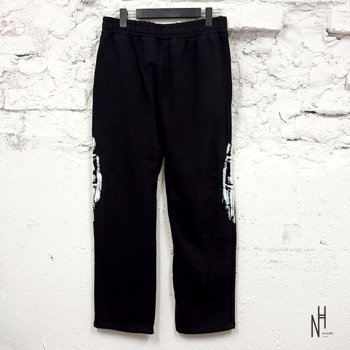 N-HYPE & IVO JANKOWIAK Wolf of The City Swetpants Black