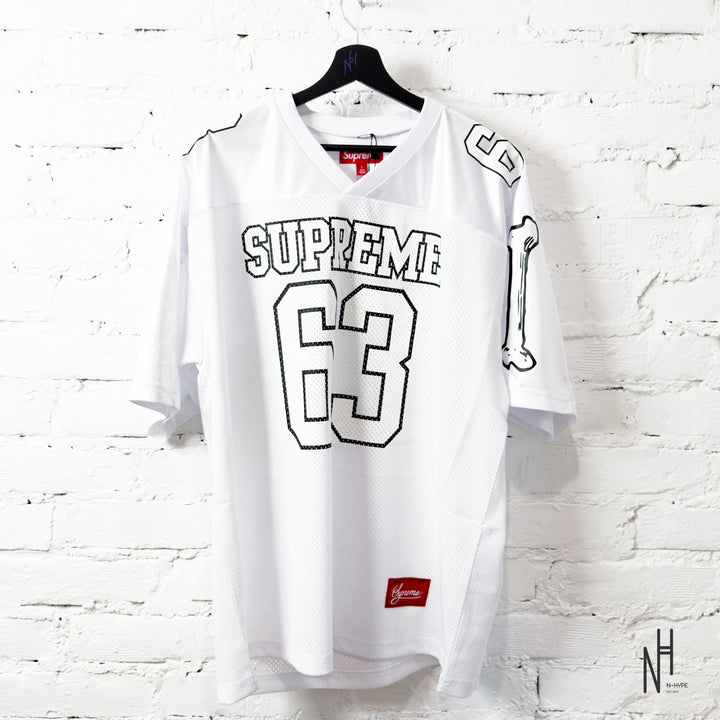 Supreme Bones Football Jersey White